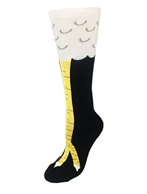 moxy socks knee high chicken leg novelty deadlift/fitness socks