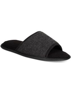 Mens Open Toe Memory Foam Slide Slippers