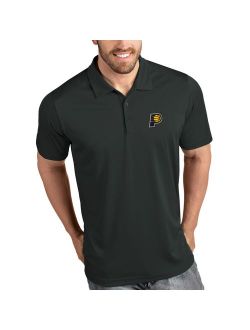 Indiana Pacers Antigua Tribute Polo - Charcoal