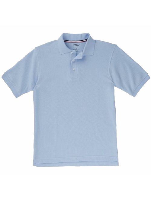 French Toast Toddler Boys 2-4 School Uniform Short Sleeve Pique Polo Shirt