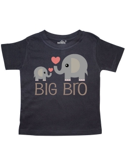Big Bro Boys Elephant Brother Announcement Toddler T-Shirt