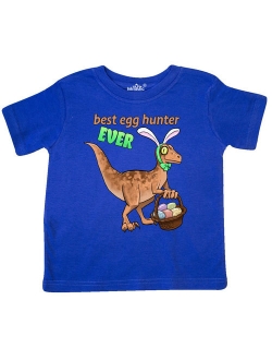 Best Egg Hunter Ever Easter dinosaur Toddler T-Shirt