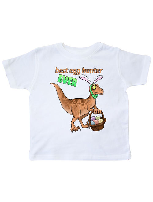 Best Egg Hunter Ever Easter dinosaur Toddler T-Shirt