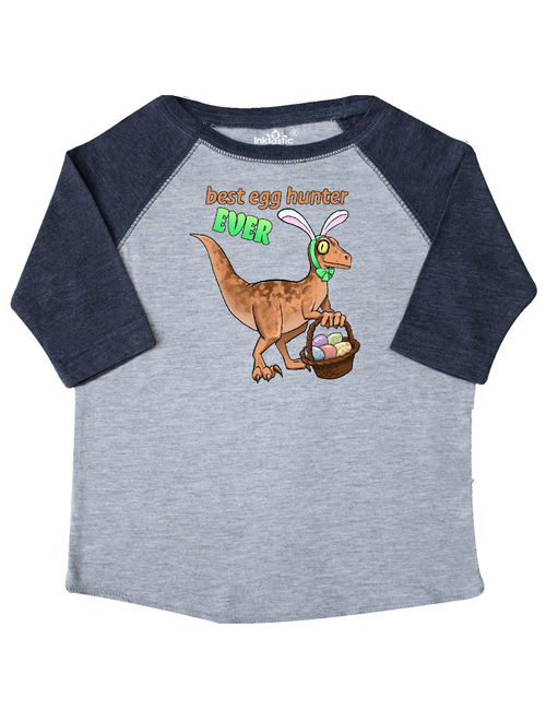 Best Egg Hunter Ever Easter dinosaur Toddler T-Shirt