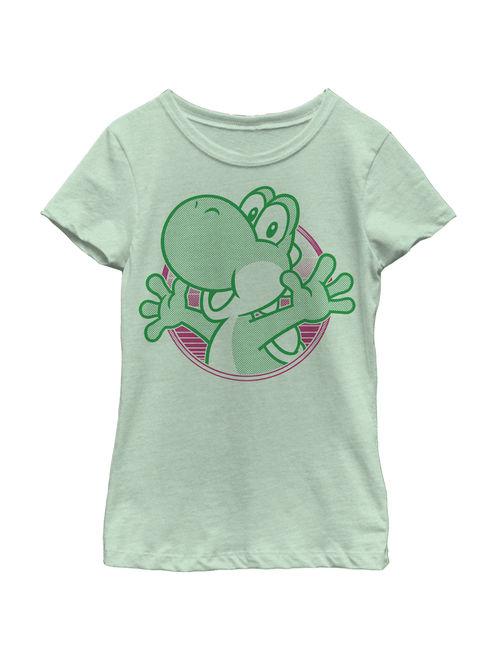 Nintendo Girls' Cute Yoshi T-Shirt