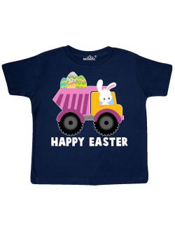 Happy Easter Bunny Delivering Easter Eggs Toddler T-Shirt