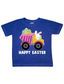 Happy Easter Bunny Delivering Easter Eggs Toddler T-Shirt