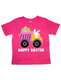 Happy Easter Bunny Delivering Easter Eggs Toddler T-Shirt