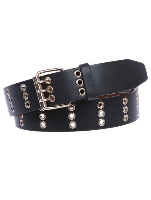 Three Row Grommets Fashion Jean Belt