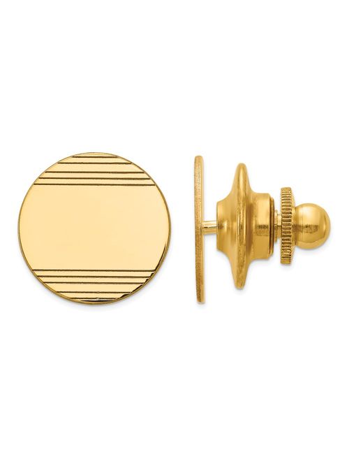 FB Jewels 14K Yellow Gold Tie Tac