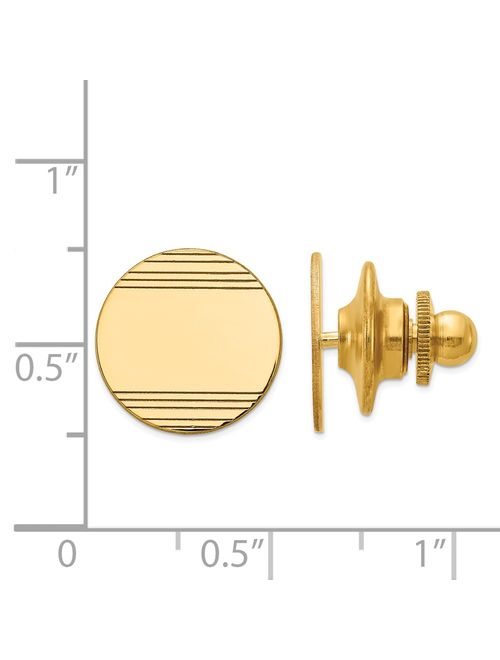 FB Jewels 14K Yellow Gold Tie Tac