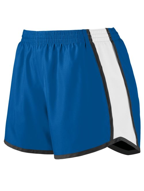 Augusta GIRLS PULSE TEAM SHORT Rd/WH/BK L