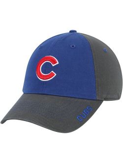 Men's Royal/Charcoal Chicago Cubs Iceberg Adjustable Hat - OSFA