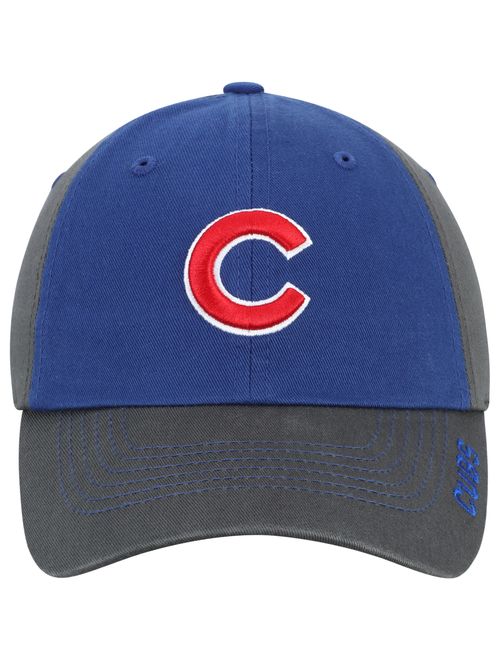 Men's Royal/Charcoal Chicago Cubs Iceberg Adjustable Hat - OSFA