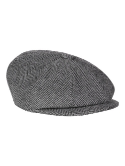 Daxton Men's Classic Wool Blend Newsboy Hat Cap