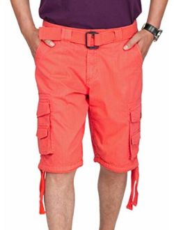 fjackets Cargo Shorts Mens Shorts for Casual Wear - Multi Pockets Clothing Bike Shorts - Ideal Cruise and Vacation Essentials