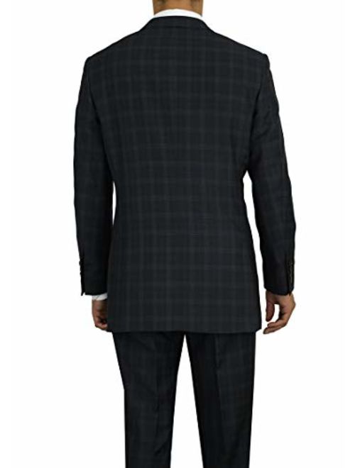 Marzzotti Eleganz Men's Modern Fit Two Button Side Vents Suit