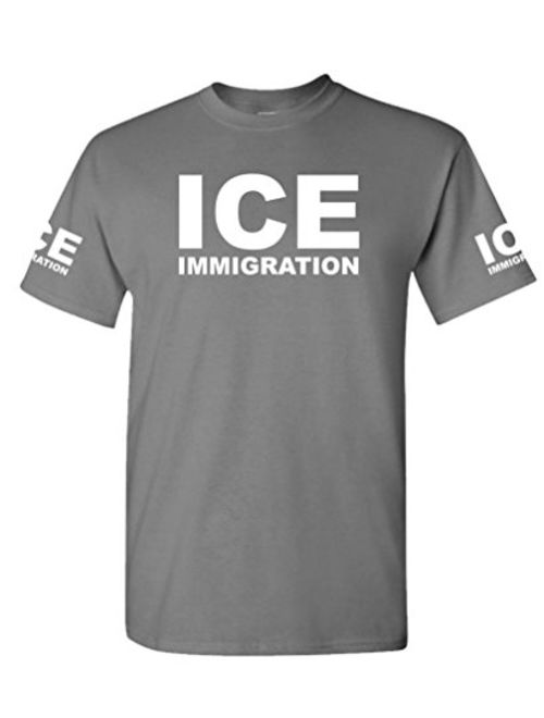 ICE Immigration - Law Enforcement Police - Mens Cotton T-Shirt