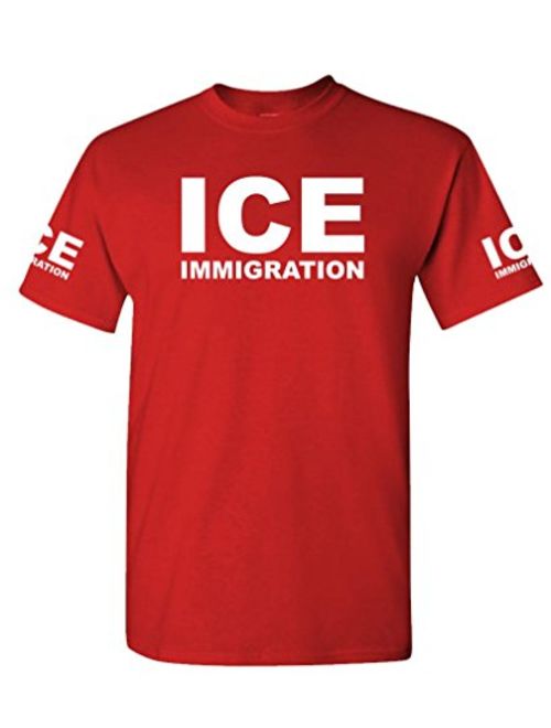 ICE Immigration - Law Enforcement Police - Mens Cotton T-Shirt