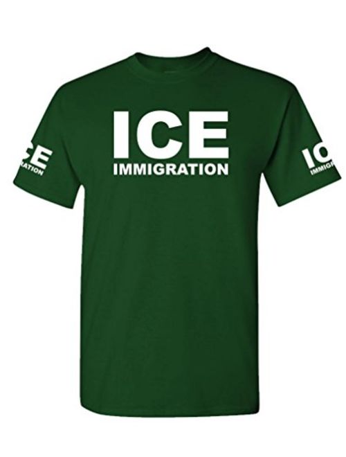 ICE Immigration - Law Enforcement Police - Mens Cotton T-Shirt