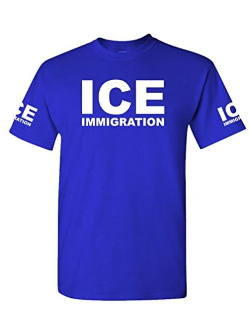 ICE Immigration - Law Enforcement Police - Mens Cotton T-Shirt