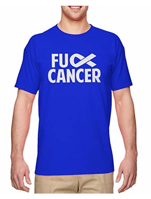 Haase Unlimited Fuck Cancer - Raise Awareness Fight Cure Men's T-Shirt