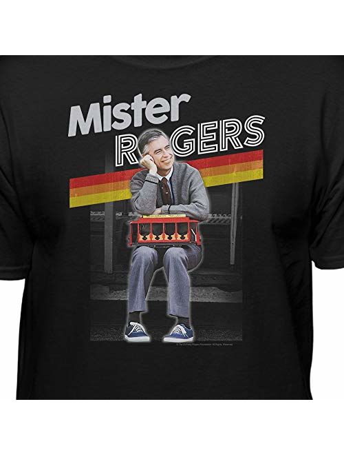 Mister Rogers Neighborhood Trolley Official Retro T-Shirt