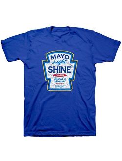 Kerusso Men's Mayo Light Shine T-Shirt - Royal Blue -