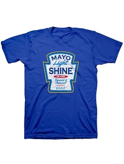 Kerusso Men's Mayo Light Shine T-Shirt - Royal Blue -