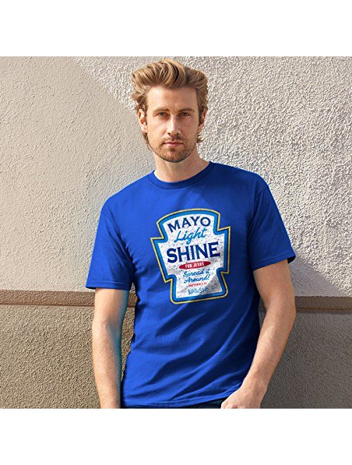 Kerusso Men's Mayo Light Shine T-Shirt - Royal Blue -