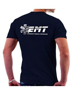 CheapRushUniform EMT Emergency Medical Technician Screen Printed T-shirts