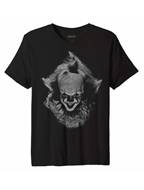 Xqste Clown Pennywise IT Halloween Horror Unisex T-Shirt