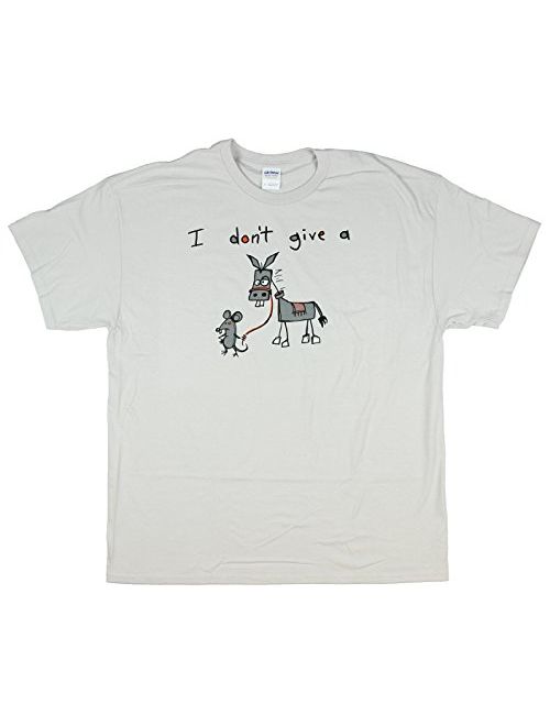 Humor I Don't Give A Rat's Graphic T-Shirt