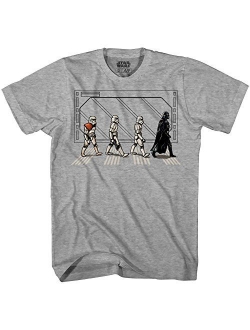 Death Star Road Stormtrooper Crossing Mens T-Shirt