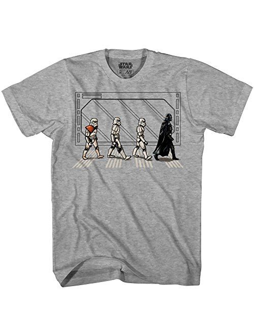 Star Wars Death Star Road Stormtrooper Crossing Mens T-Shirt