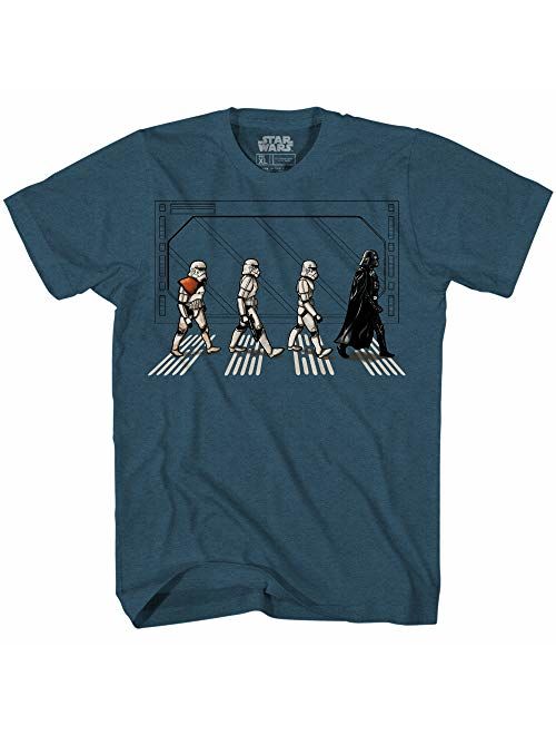 Star Wars Death Star Road Stormtrooper Crossing Mens T-Shirt