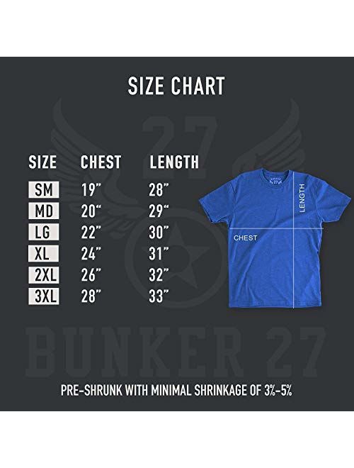 BUNKER 27 Official Air Force Logo T-Shirt