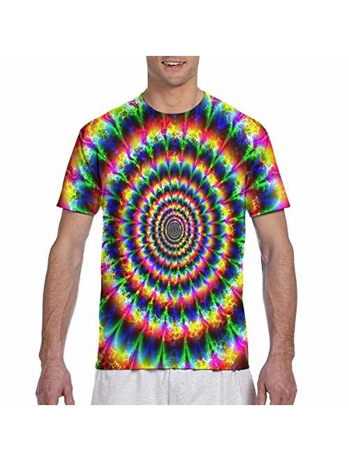 GoldenGateTees Tie Dye Style T-Shirts for Men and Women - Fun & Multi Color