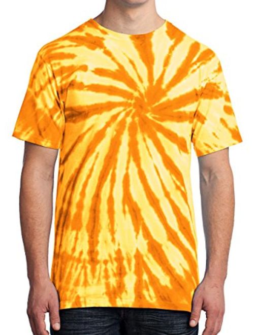 GoldenGateTees Tie Dye Style T-Shirts for Men and Women - Fun & Multi Color