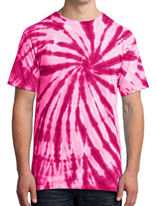 GoldenGateTees Tie Dye Style T-Shirts for Men and Women - Fun & Multi Color