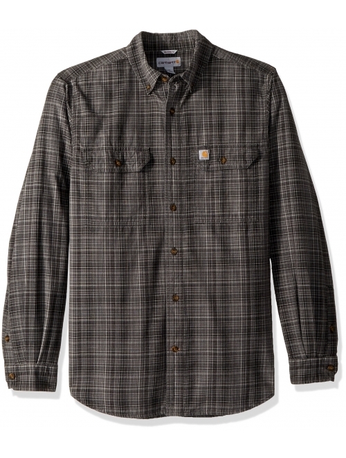 Carhartt Men's Fort Plaid Long Sleeve Shirt