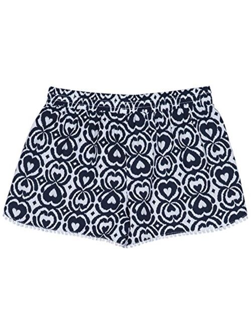 Nautica Girls' Printed Chambray Short