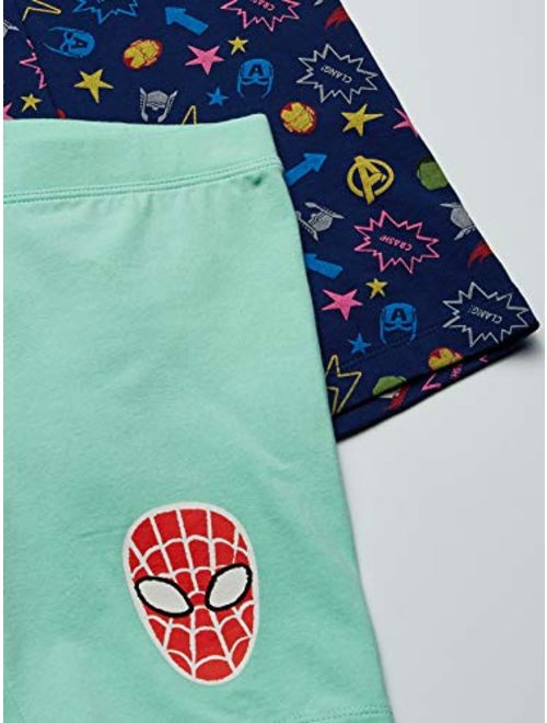 Amazon Brand - Spotted Zebra Girls Disney Star Wars Marvel Bike Shorts