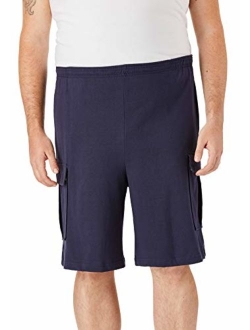 KingSize Men's Big and Tall Lightweight Jersey Cargo Shorts