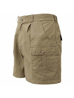 Hunter Safari Shorts for Men, Professional 100% Cotton Cargo