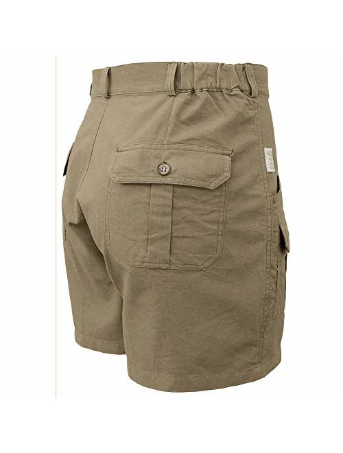 Hunter Safari Shorts for Men, Professional 100% Cotton Cargo