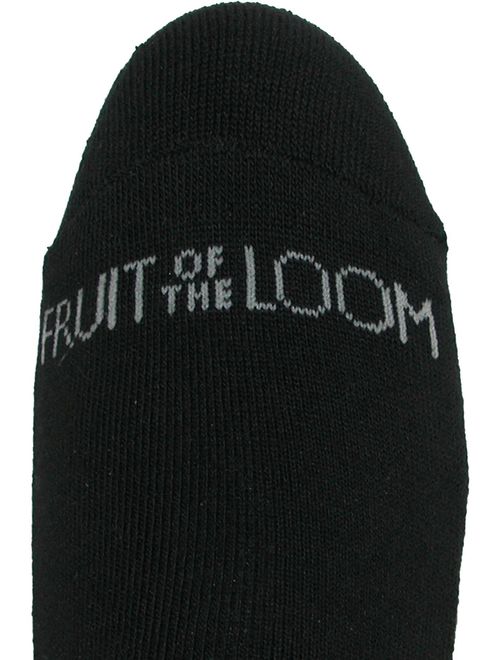 Fruit of the Loom Half Cushion No Show Socks (6 Pair Pack) (Men's)