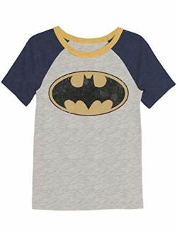 Boys 4-12 DC Comics Batman Raglan Graphic Tee