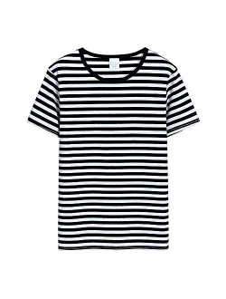 Boys Cotton Long Sleeve T-Shirts Rainbow Striped Shirts