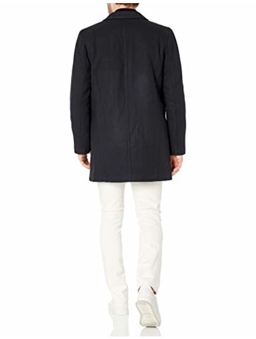 Tommy Hilfiger Men's Wool Tailored Top Coat